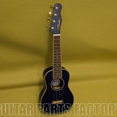 097-1610-102 Fender Grace VanderWaal Moonlight Soprano Ukulele Navy Blue image 1