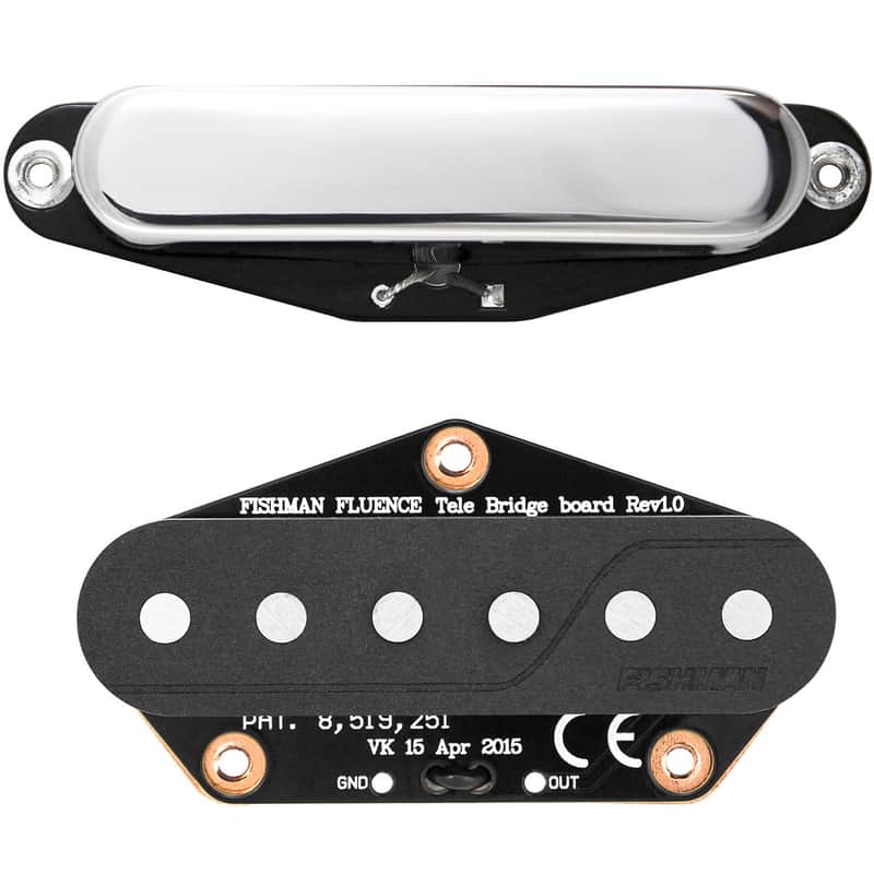 Fishman PRF-TEL-GK1 Fluence Greg Koch Gristle-Tone Pickup Set w/ Control Panel image 1