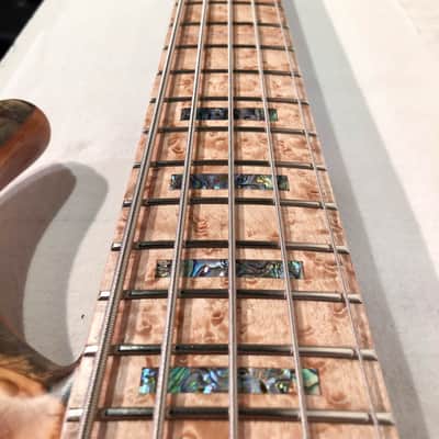 Warrior Dran Michael Buckeye Burl 5 String - Showroom Demo image 7