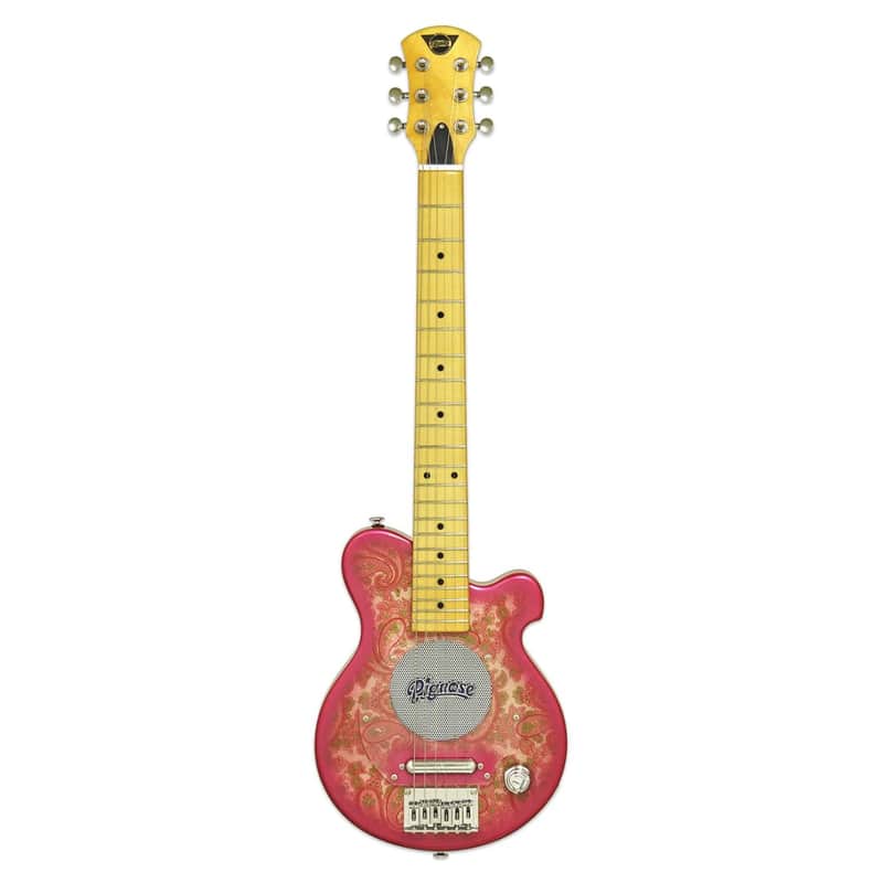 Pignose PGG 200 Electric Guitar-Pink Paisley *USA Small Business* image 1