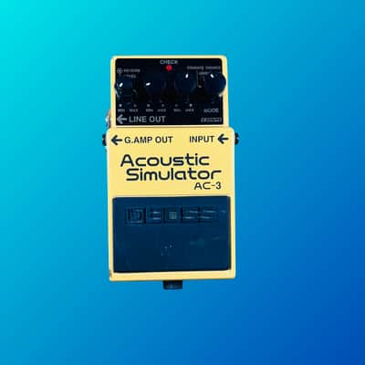 Boss AC-3 Acoustic Simulator Pedal | Reverb