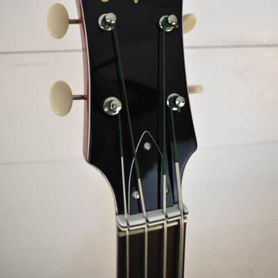 2013 Hofner Bass GL-VB-60-WR Lefty Red in German made Gold label with OHSC #6036 image 3