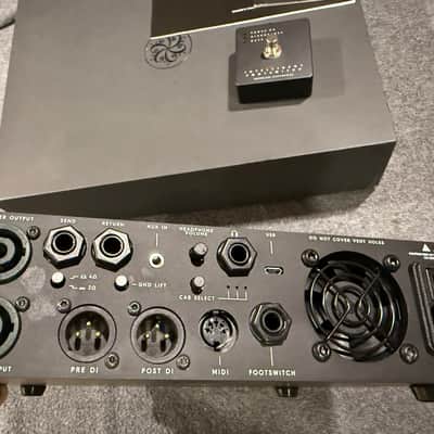 Darkglass Electronics Alpha-Omega 900 900-Watt Bass Amp Head 2020 - Red With Centurion image 3