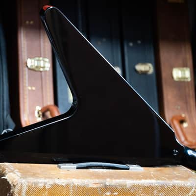 2025 Epiphone Kirk Hammett 1979 Flying V - in Ebony Black image 4