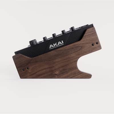MPC Live 3 stand in solid walnut and limba | Handcrafted in Atlanta image 2