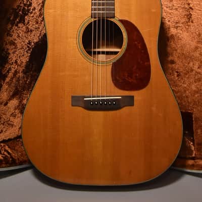 1948 Martin D-18 Dreadnought Acoustic Natural Finish w/HSC image 1
