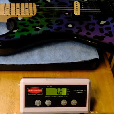 Used Kramer Baretta Feral Cat Custom Graphic - Rainbow Leopard image 8