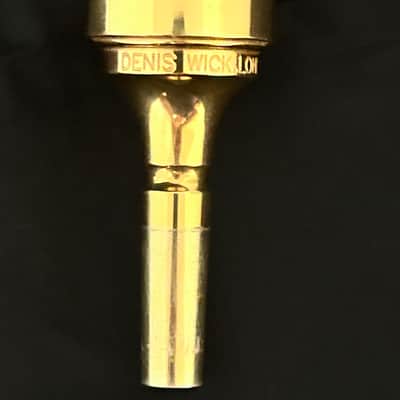 Denis Wick Denis Wick Cornet Mouthpiece, 4 2025 - Gold Plate (24k), Satin Finish image 8
