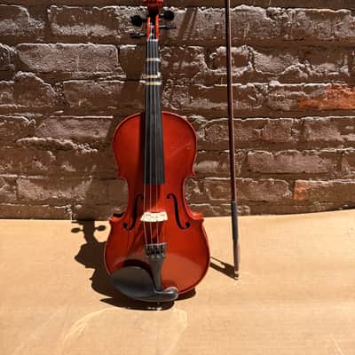 Artisan Strings Marcato Model 100 3/4 Violin Outfit w/ Bow & Hard Case – Used, Good Condition image 3