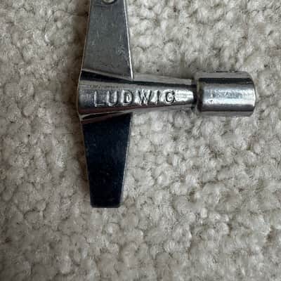 Ludwig Vintage Snare or Tom Drum Key 60s - Chrome image 1