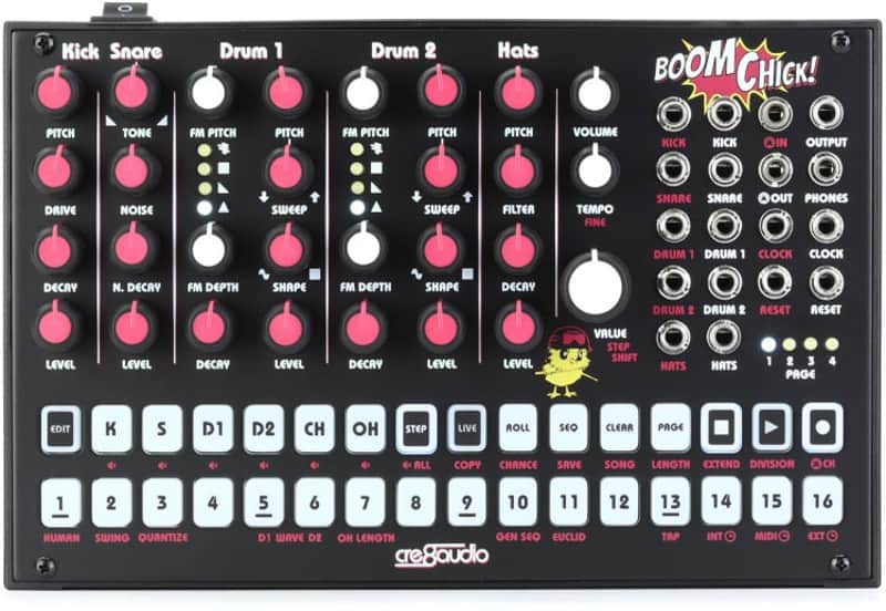 Cre8audio Boom Chick Analog Drum Machine (BoomChickd1) image 1