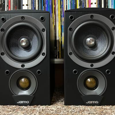 Jamo C601 Compact 2-Way Bass-Reflex Bookshelf Speaker Pair TESTED ✅ image 4