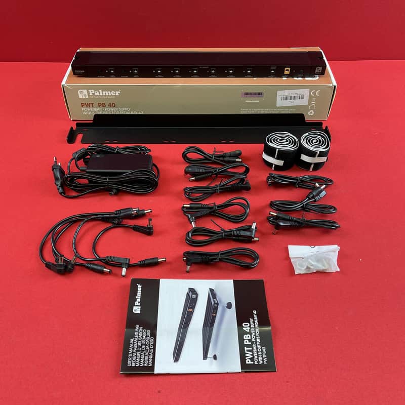 [USED] Palmer WTPB40 Power Supply with 8 Outputs for PEDALBAY40 image 1