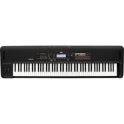 KORG Kross 2 88-Key Performance Synth/Workstation with Added PCM and Sounds in Matte Black Regular