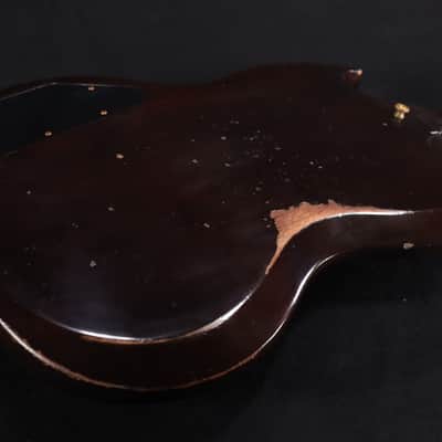 Gibson Custom SG Custom Figured Electric Guitar - Dark Walnut, Heavy Aging 941 image 5