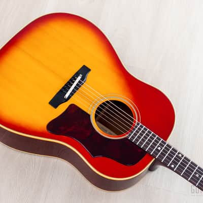 1964 Gibson J-45 ADJ Vintage Dreadnought Acoustic Guitar Cherry Sunburst, Collector-Grade w/ Case image 10