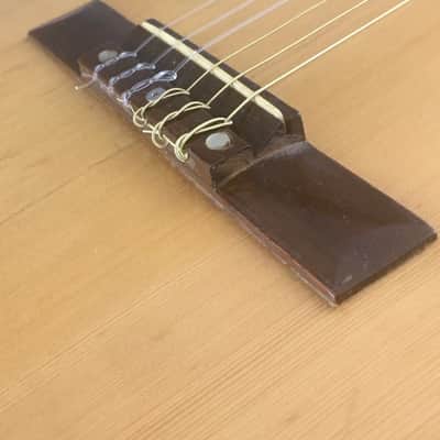 Kawai Vintage Made in Japan Classical Acoustic Guitar 1960s Natural Lacquer JLD Bridge Dr. Lefty Martin Style Binding image 11