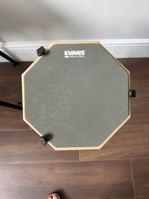Evans RF12G RealFeel Practice Pad - 12" 2006 - 2020 - Grey image 1
