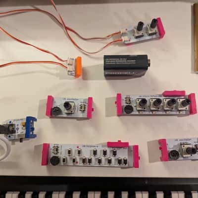 Immagine Korg Little Bits Synth Kit - Excellent Condition - With Box - Synthesizer - 3