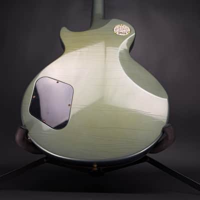 Gibson Custom Les Paul Axcess Custom 3-Pickup Gold Hardware Murphy Lab Ultra Light Aged - Antique Pelham Blue image 9