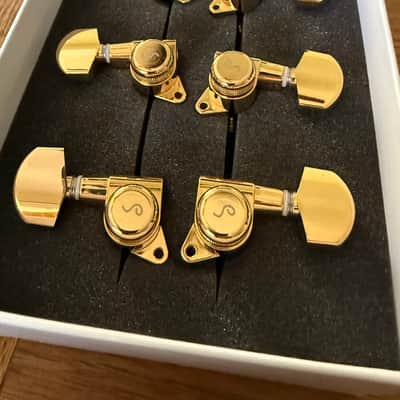 Schaller M6 135 locking tuners - Gold image 1