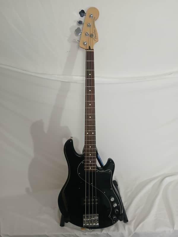 Fender Deluxe Dimension Bass IV with Rosewood Fretboard 2014 - 2016 - Black image 1