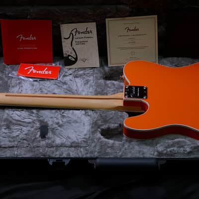 Fender Limited Edition Parallel Universe Series Deluxe Thinline Super Telecaster 2018 - Orange image 11