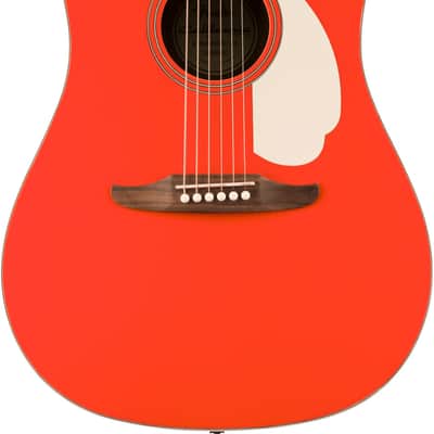 Fender California Standard Redondo CE Acoustic-Electric Fiesta Red image 1