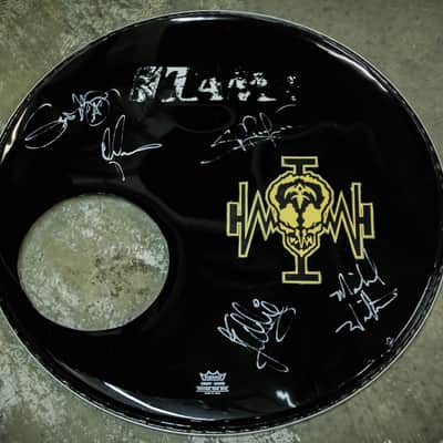 Scott Rockenfield's Queensryche 1984 Warning Tour Ludwig Drum Set, Plus Extras.  Authenticated image 7