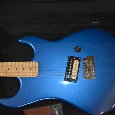 Kramer Barretta Special in Candy Blue, w/New Black Dunlop Straploks & New Black Hardshell Case image 11