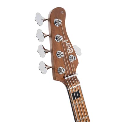 Cort GB-Modern 5 OPCG 5 String Electric Bass Poplar Burl Lightweight Bild 7