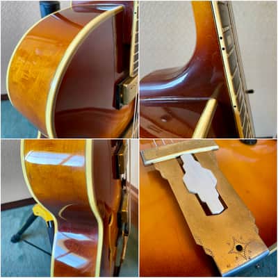 Price reduced! Epiphone Emperor Blue Lavel Matsumoku 1976 MIJ / Japan Vintage / Maple Body Neck / 17-inch Archtop Gibson L-5 CES image 13