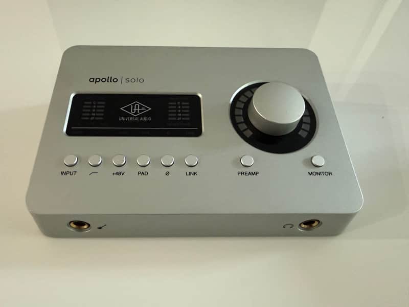 Universal Audio Apollo Solo Heritage Edition Thunderbolt 3 Audio Interface 2020 - Present - Silver Bild 1