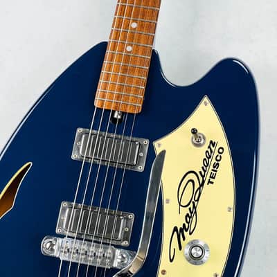 Teisco MQ-56 May Queen Reissue 1999 - Navy Blue image 3