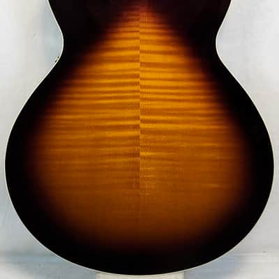 Yamaha SA2200 Semi-Hollowbody Guitar, Sycamore Top, MIJ, Brown Sunburst, Factory Blemish image 13