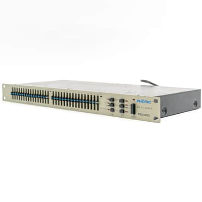 Phonic PEQ 3400 Stereo Graphic Equalizer | 15-Band per Channel image 3