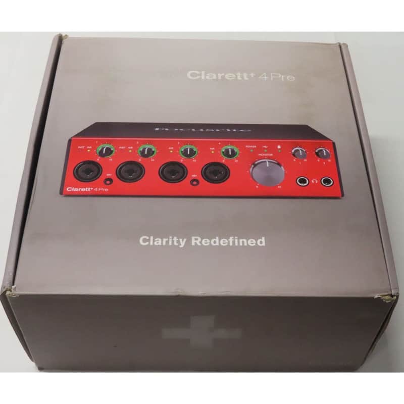 Focusrite Clarett+ 4PRE image 1