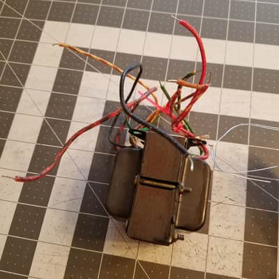 Woodward Schumacher G55P17801 Transformer 300-0-300 / 6.3 V Webcor Vintage Power Tested Tube Amp Project 6X4 1963 image 2