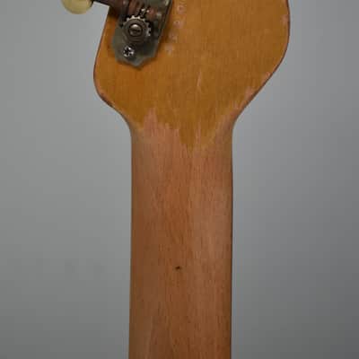 1960s Vox Clubman Red Finish Left-Handed 4 String Electric Bass image 13
