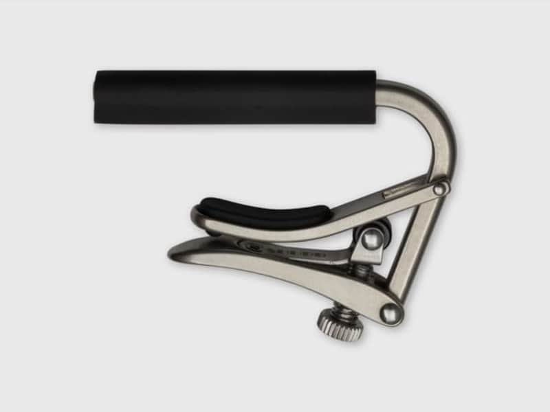 Shubb Standard Capo C2n – Brushed Nickel for Nylon String Guitar image 1