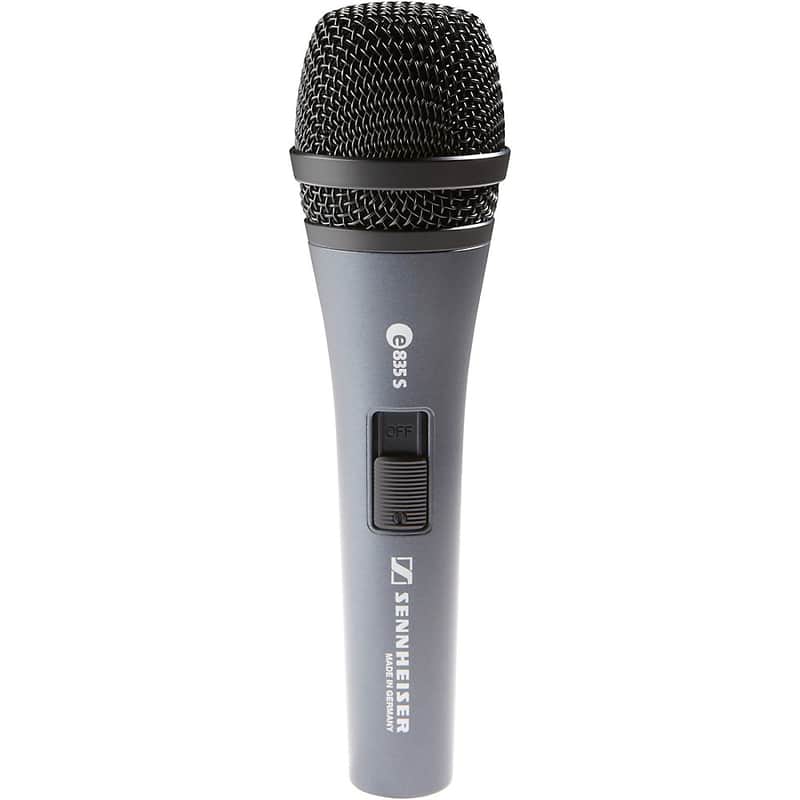 Sennheiser e835 S Dynamic Handheld Cardioid Microphone with On / Off Switch image 1