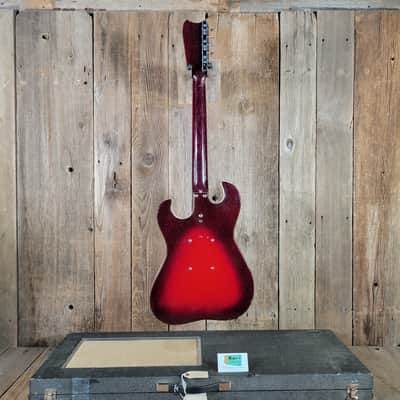 Silvertone Model 1457 With Tremolo Model Amp In Case - 1964 image 5