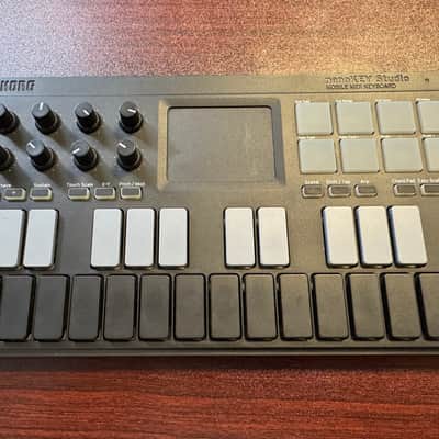 Korg nanoKEY Studio Mobile MIDI Controller Keyboard Black | Reverb