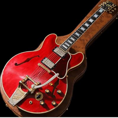 Gibson Custom Shop Noel Gallagher '60 ES-355 Murphy Lab Aged 2022 - 2024 - Sixties Cherry image 3