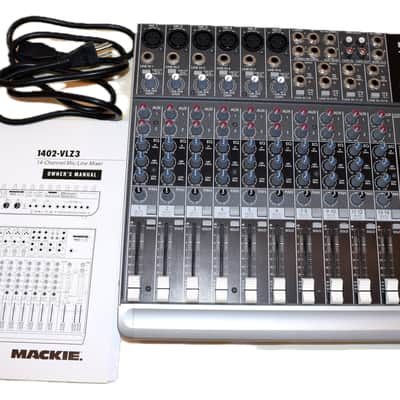 Mackie 1402-VLZ3 14-Channel Mic / Line Mixer 2008 - 2014 - Dark Gray image 1