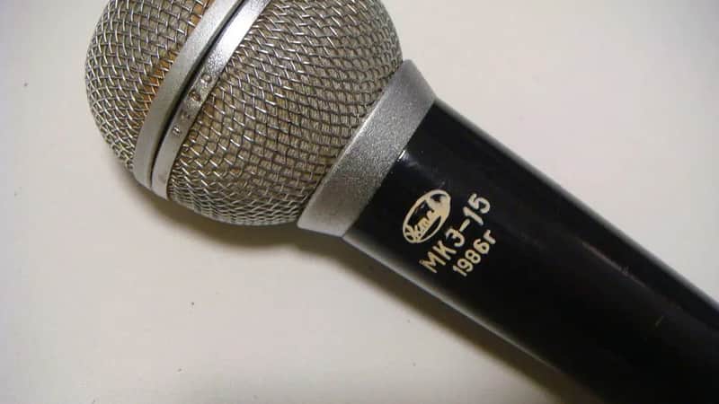 Oktava MKE-15 Vintage Condenser Microphone (1986) – Fully Working – Made in USSR image 1