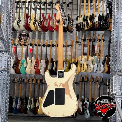 Charvel Pro Mod Relic San Dimas Style 1 Hh Weathered White image 7
