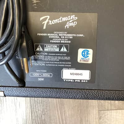 Fender FRONTMAN AMPLIFER LATE 2000’s - BLACK image 6