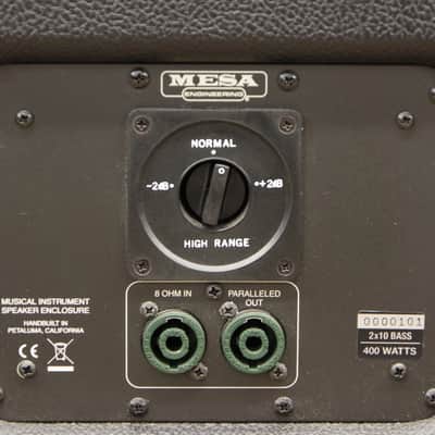 Mesa Powerhouse 2x10 Traditional Bass Cab with Cover, Used image 5