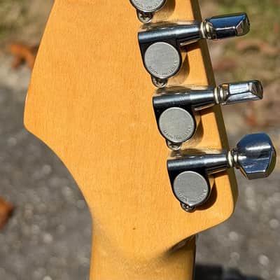 2000s ESP TE-350DT Telecaster W/Floyd Rose HSS Natural Flame Koa Tele TE350 image 9